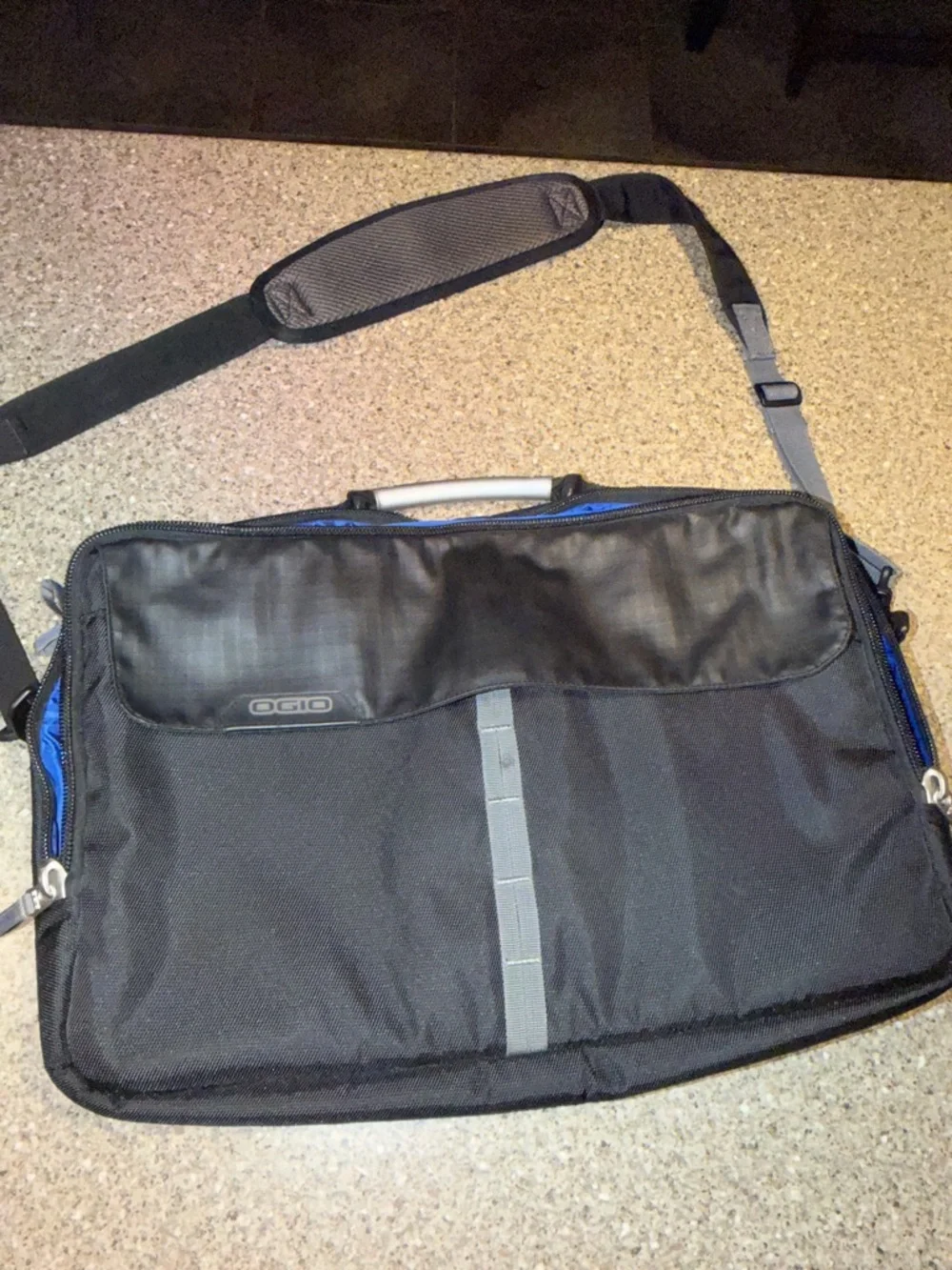 OGIO Black Laptop Messenger Bag